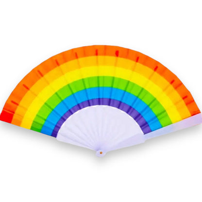 Pride Regenboog Handwaaier