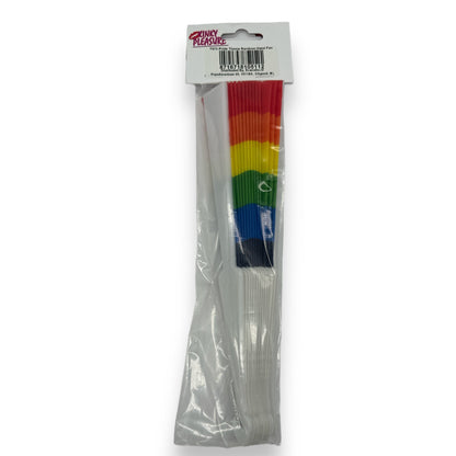 Pride Regenboog Handwaaier