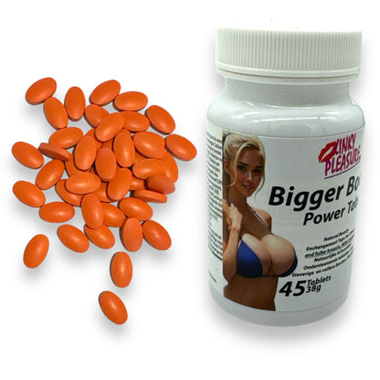 Kinky Pleasure Bigger Boobs Power Tabs - 45 Tabletten - Voor Vollere en Stevigere Borsten