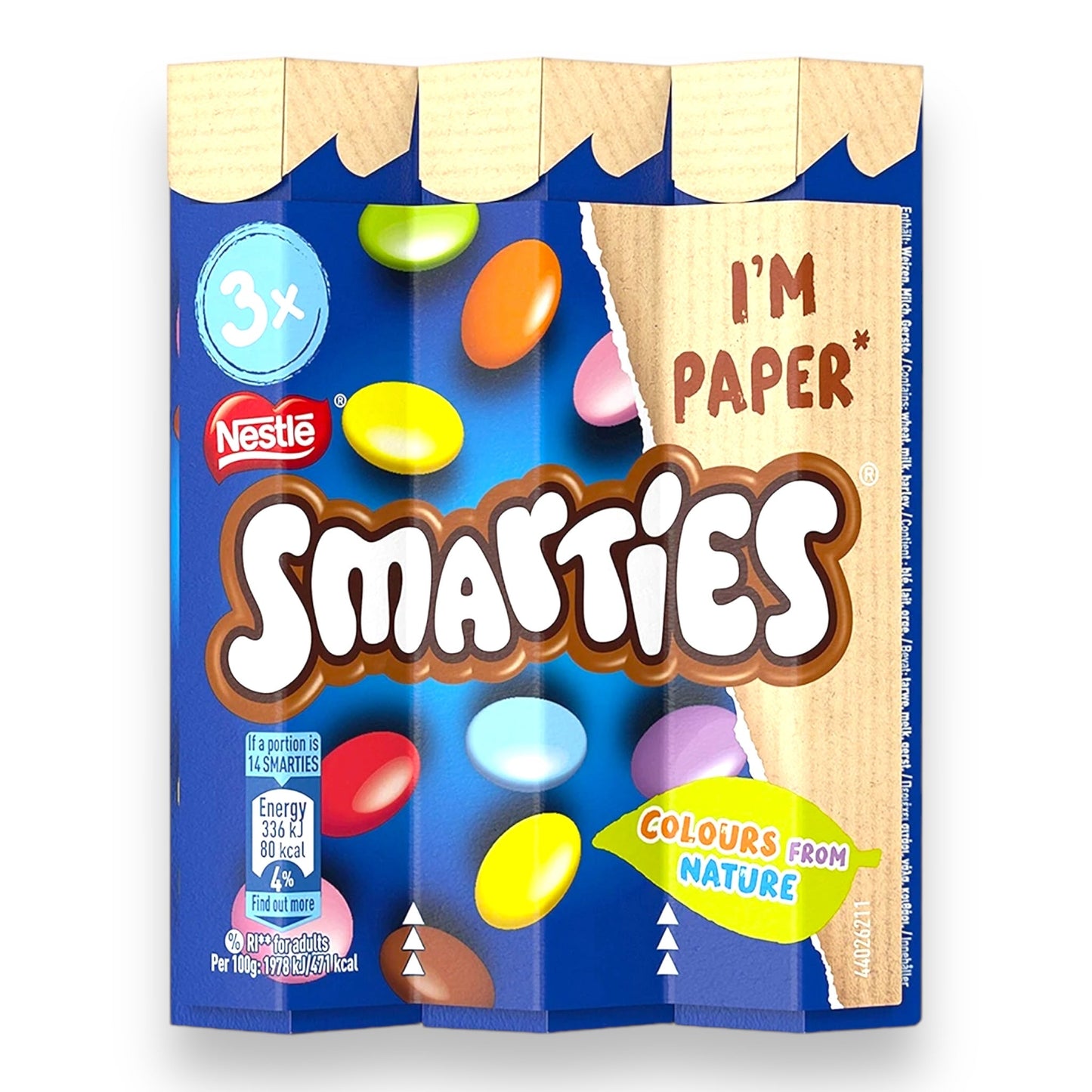 Smarties - Nestle - 3x34g Verpakking