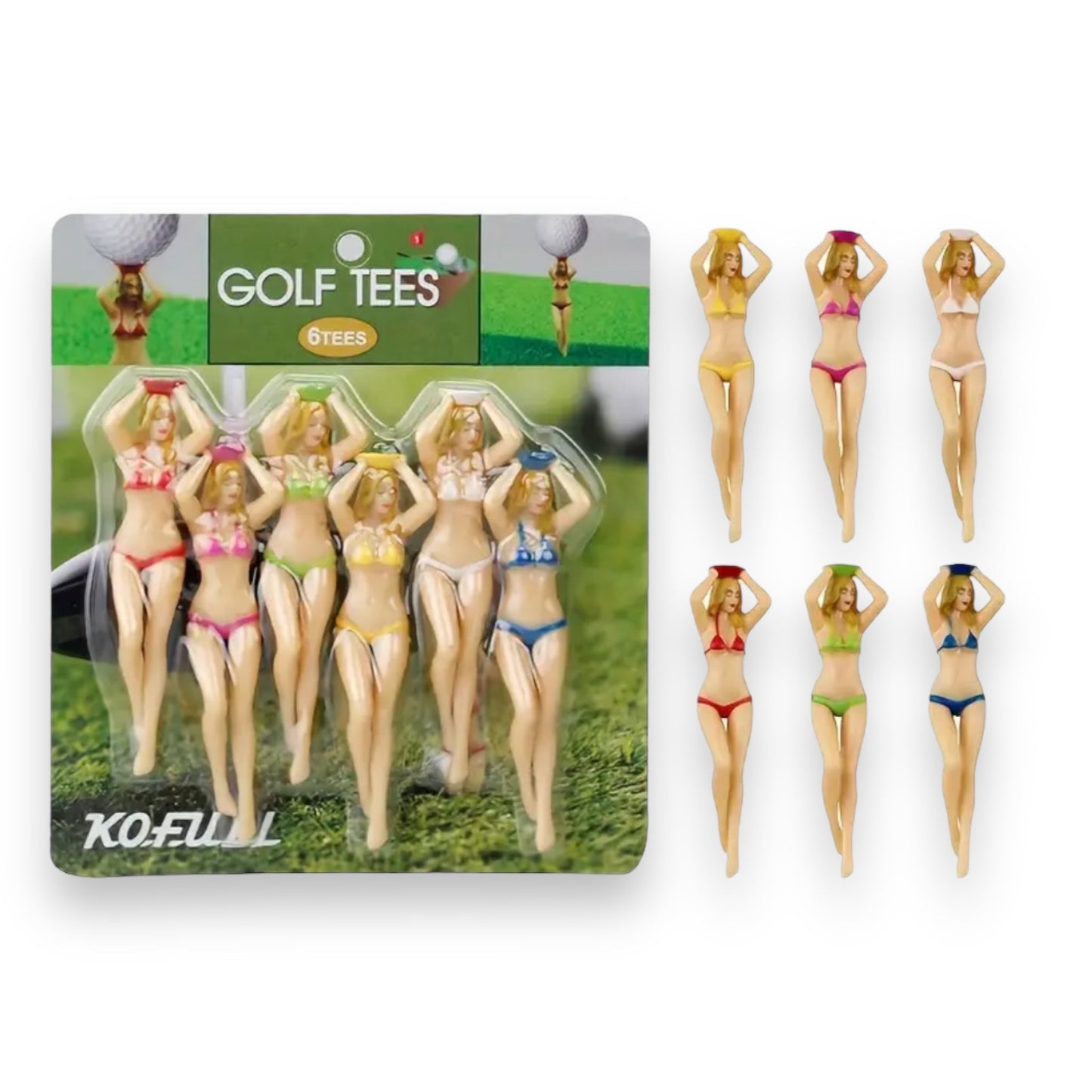 Golf Tees 4 Modellen - Unieke Ontwerpen voor Elke Swing