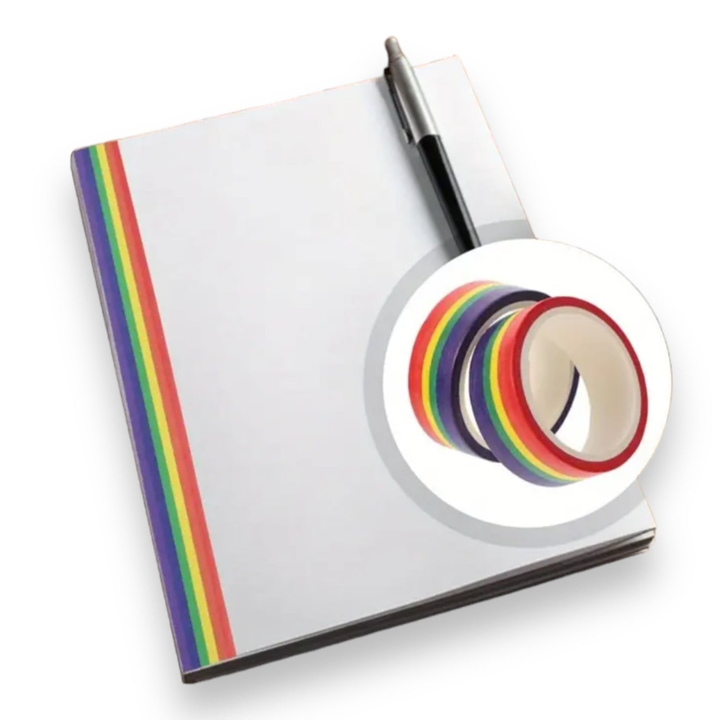 Regenboog Tape - 15x5000mm