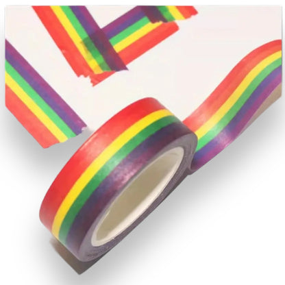 Regenboog Tape - 15x5000mm