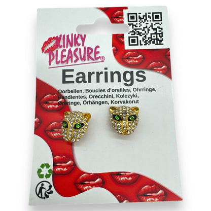 Kinky Pleasure - T125 - Earrings - Diamond Tiger