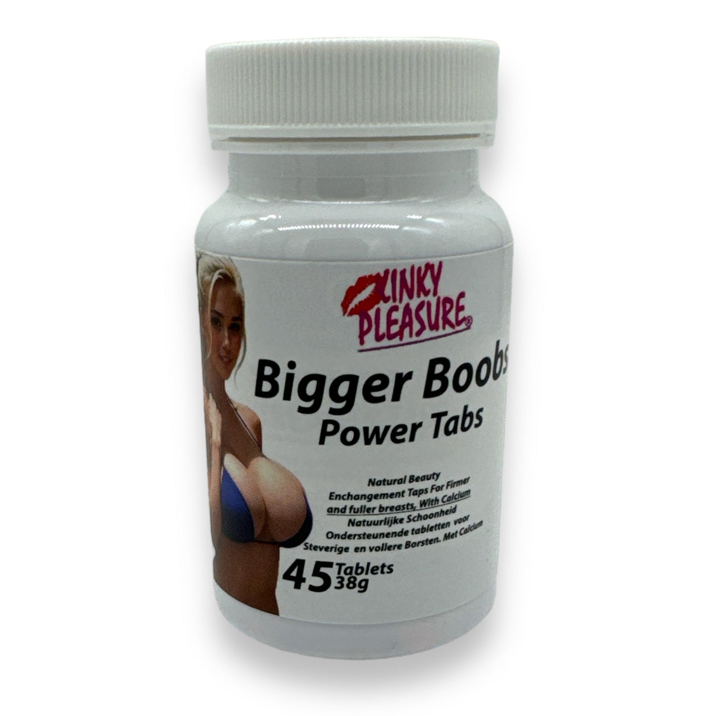 Kinky Pleasure Bigger Boobs Power Tabs - 45 Tabletten - Voor Vollere en Stevigere Borsten