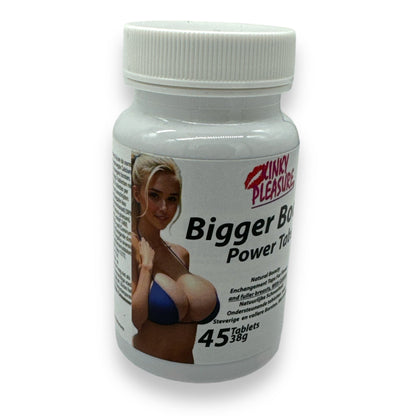 Kinky Pleasure Bigger Boobs Power Tabs - 45 Tabletten - Voor Vollere en Stevigere Borsten