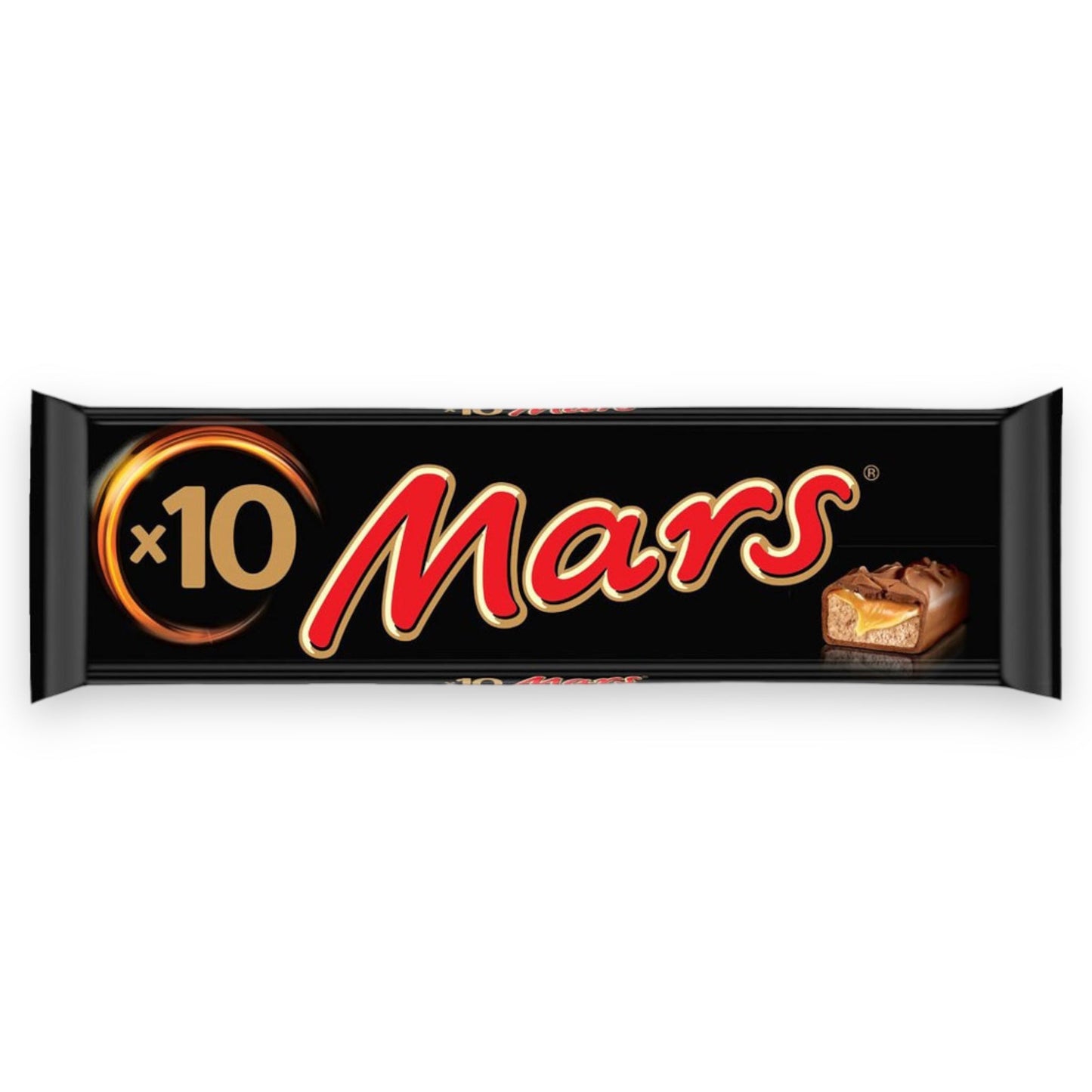 Mars 10-Pack 450g - Heerlijk Chocolade Tussendoortje in Voordelige Verpakking