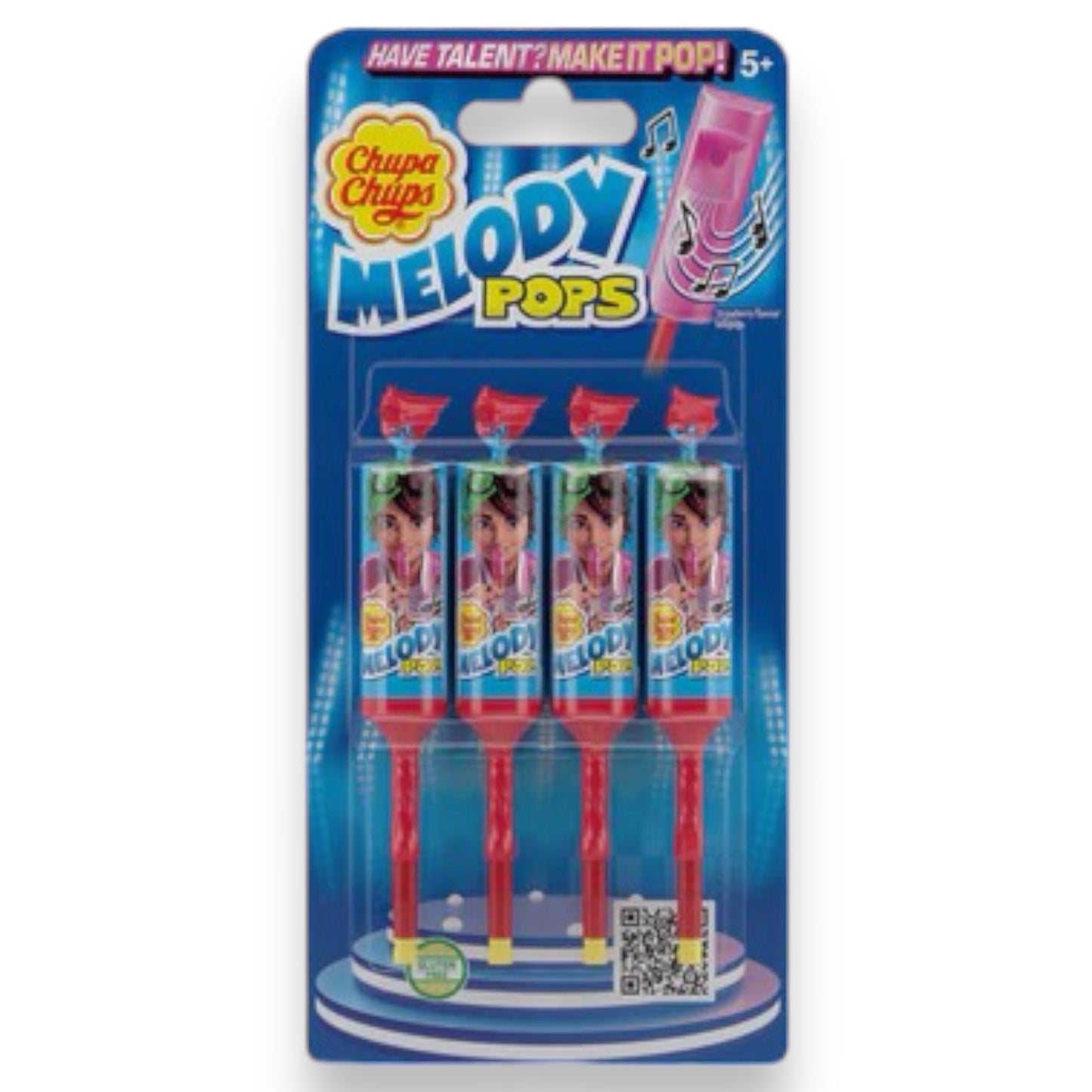 Chupa Chups Melody Lolli Pops - 4 Stuks