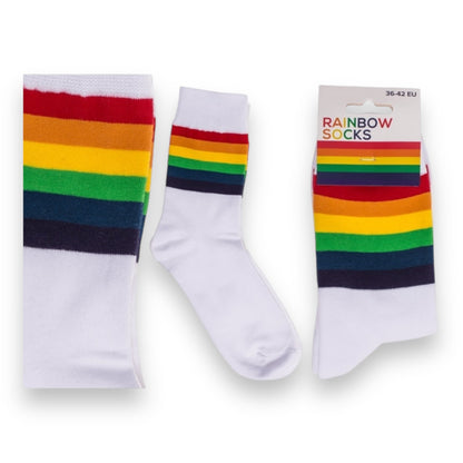 Regenboogsokken - Kinky Pleasure (Maten: 36-42, 42-46)