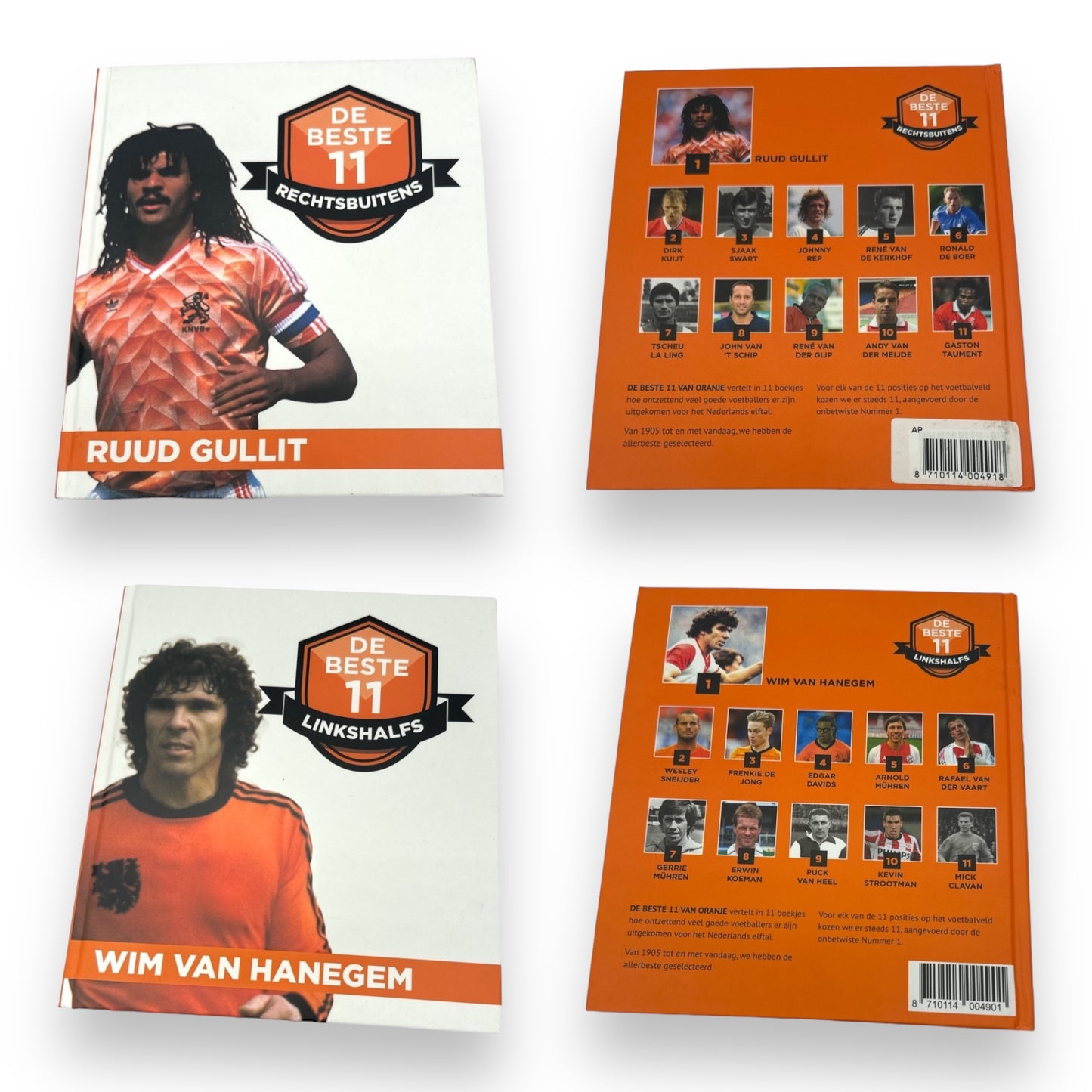 De Beste 11 Voetballers Collectie - De Ultieme Boekencollectie over het Legendarische Nederlands Elftal