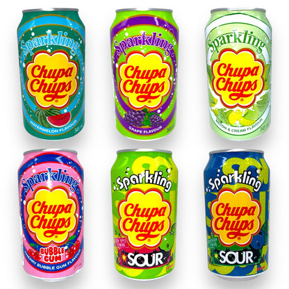 Chupa Chups Sparkling Drinks Watermeloen - 345 ml