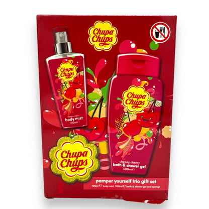 Chupa Chups Cheeky Cherry Pamper Yourself Trio Gift Set