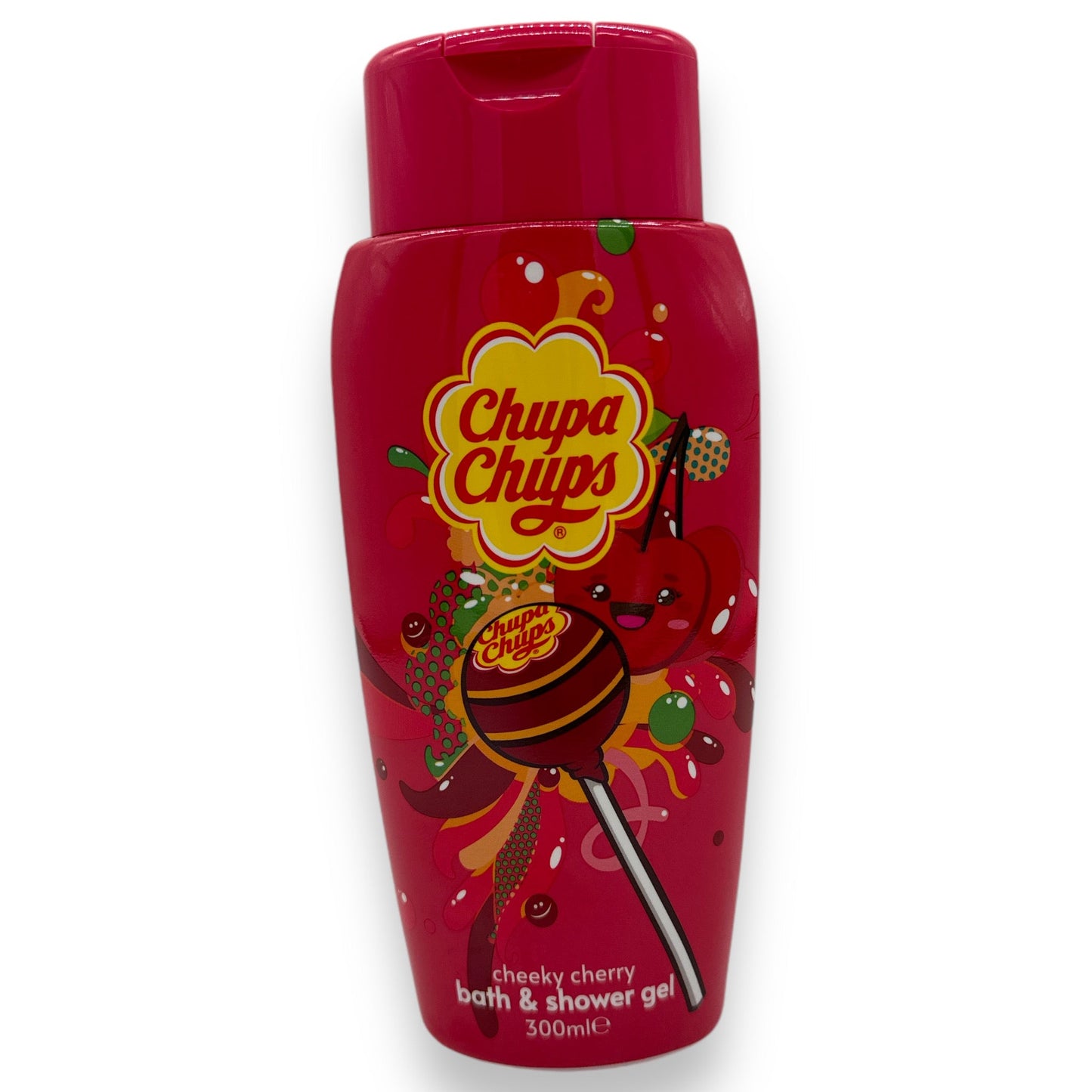 Chupa Chups Cheeky Cherry Bad en Douchegel 300ml (Kersen Geur)