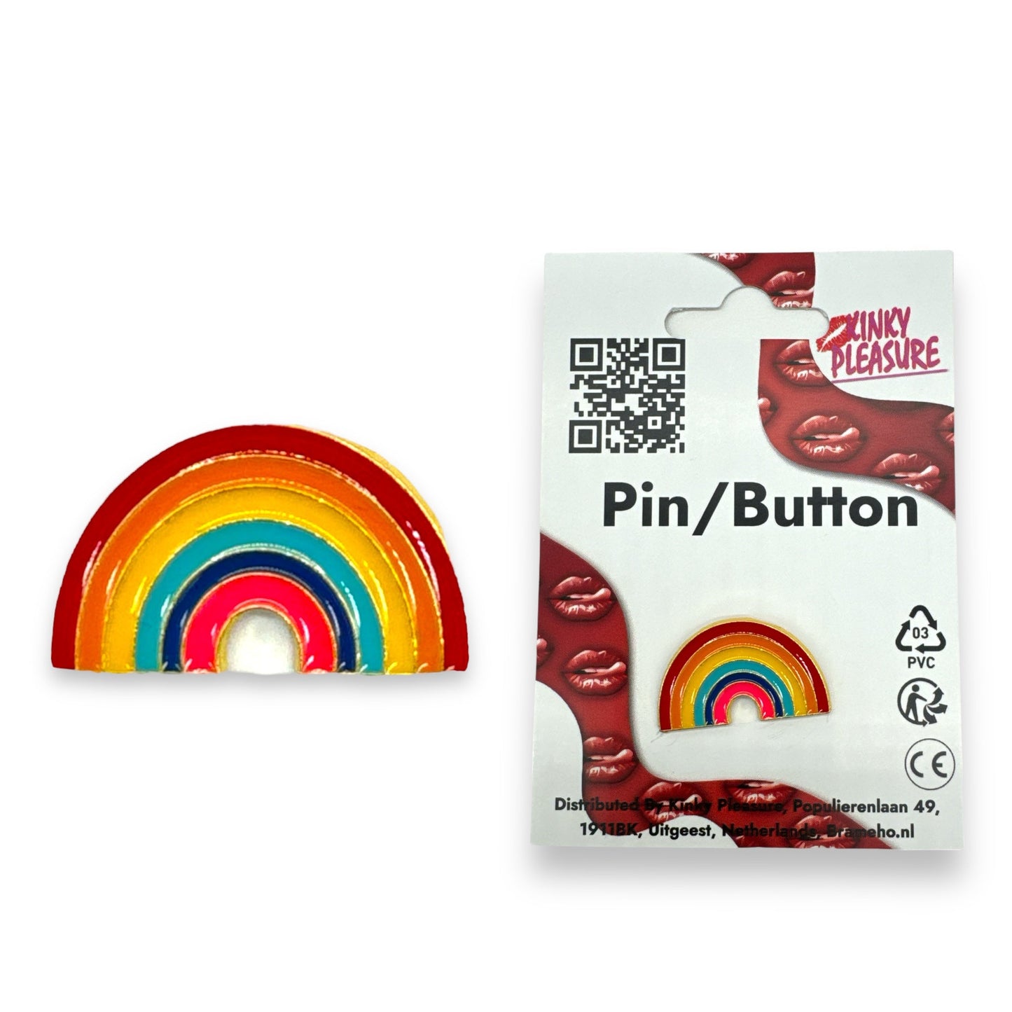 Regenboog Badges Pin/Button - 8 Modellen | LHBTQ+ Pride Accessoires