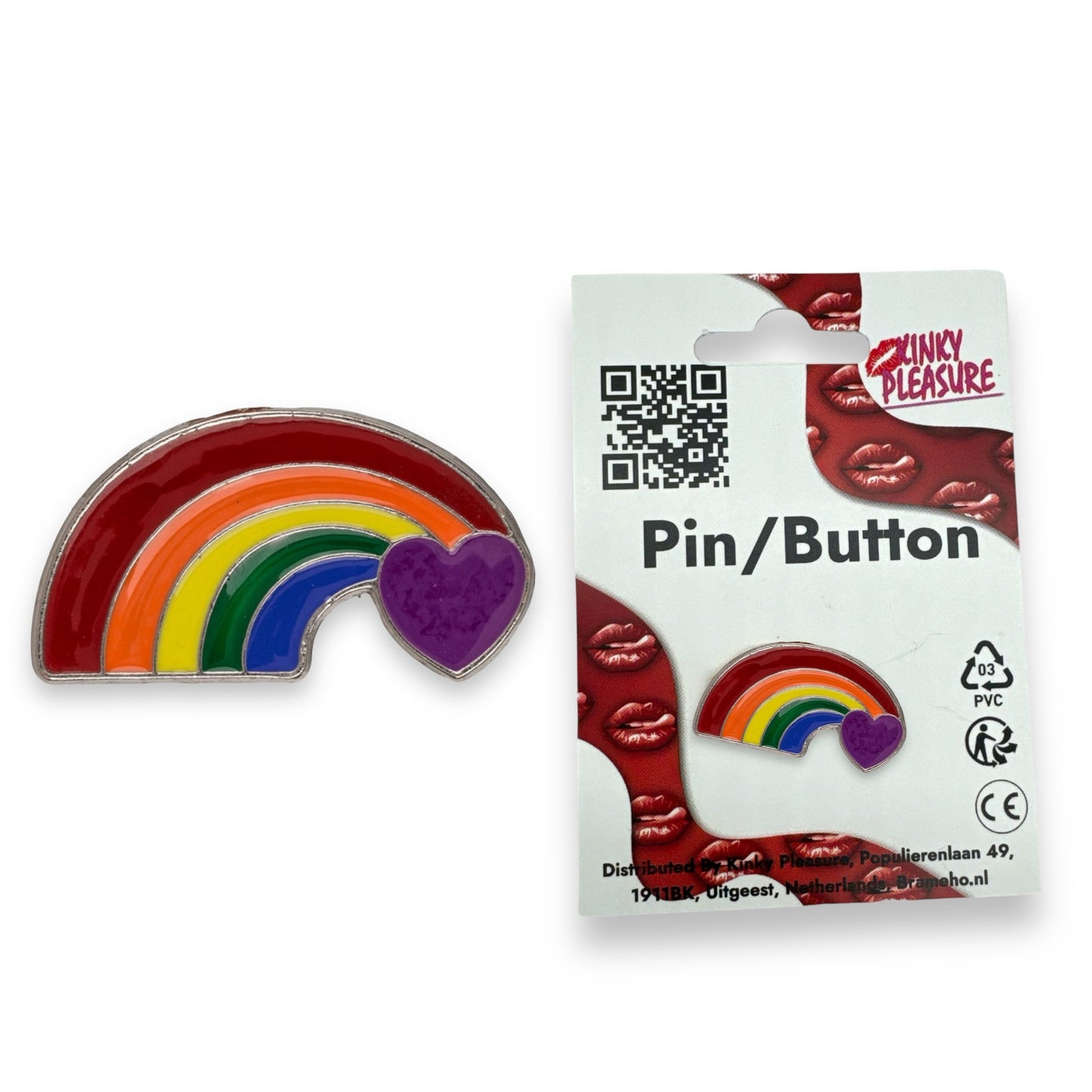 Regenboog Badges Pin/Button - 8 Modellen | LHBTQ+ Pride Accessoires