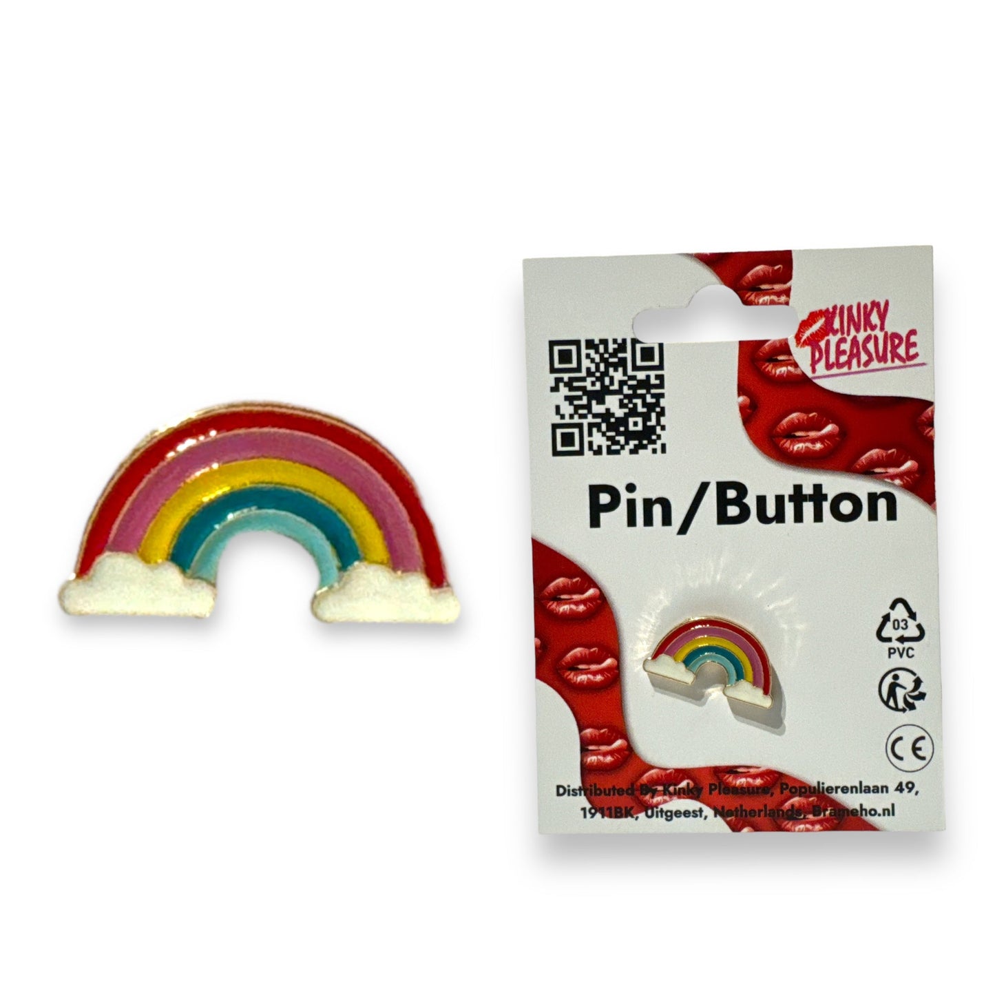 Regenboog Badges Pin/Button - 8 Modellen | LHBTQ+ Pride Accessoires