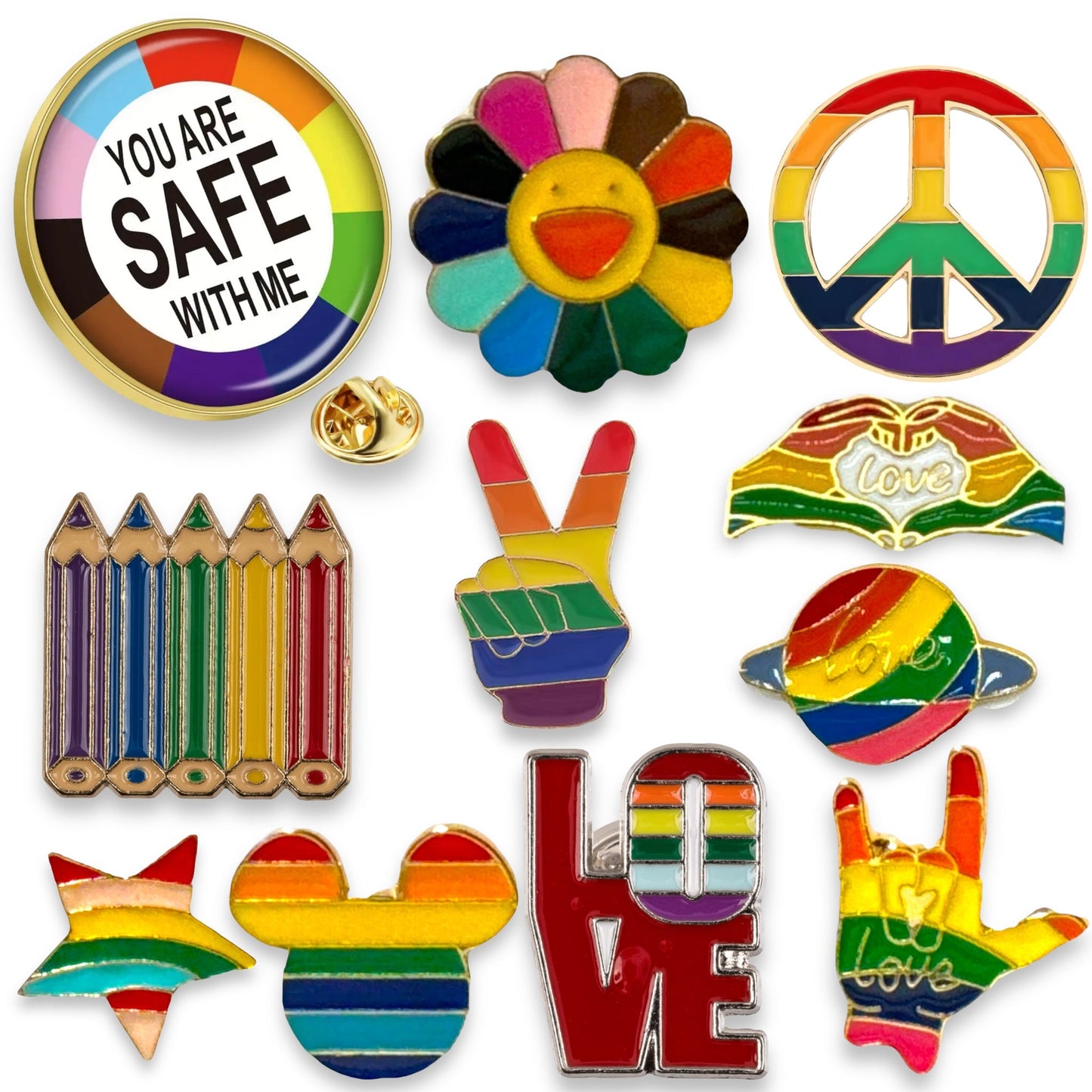 Pride Specials Badges Pin/Button - 12 Modellen | Kinky Pleasure