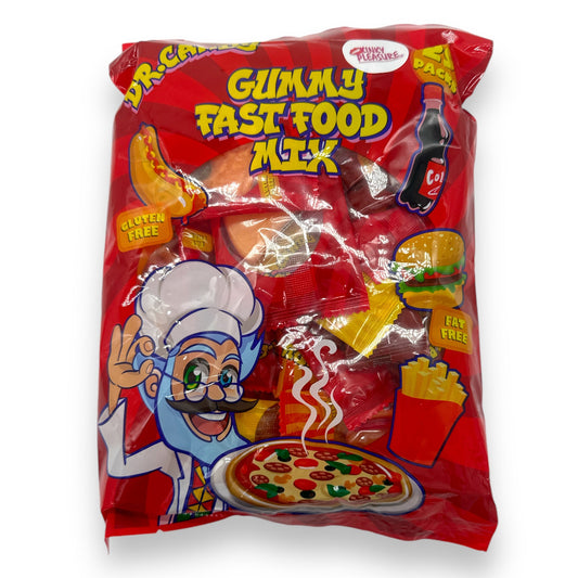 Gummy Fast Food Mix - 201g Glutenvrij en Vetvrij Snoep