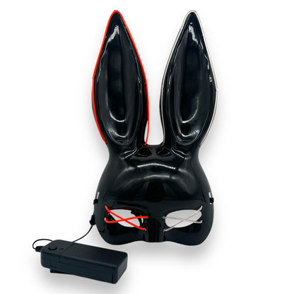 Kinky Pleasure® Bunny Masker met LED-verlichting - Verstelbaar en Opvallend