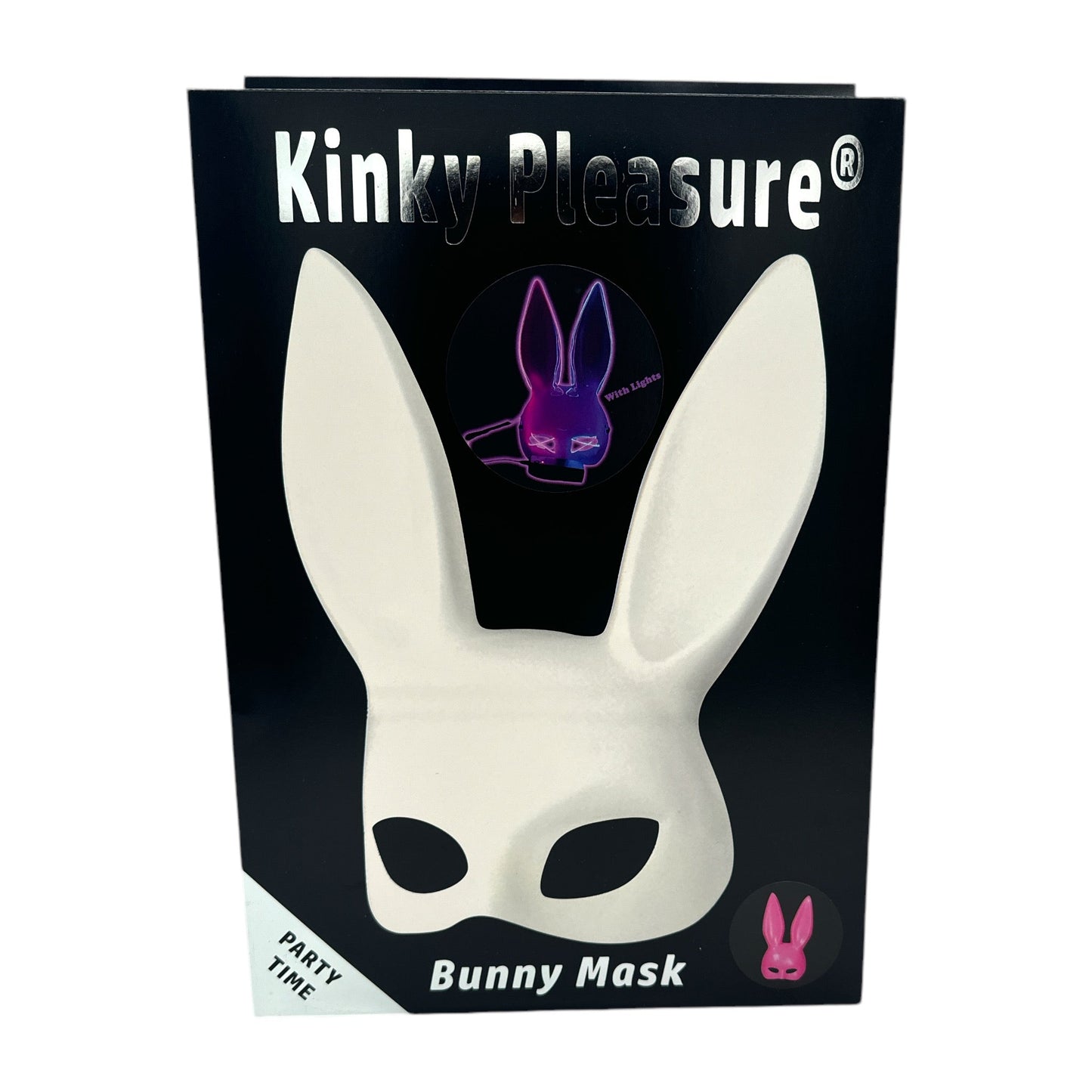 Kinky Pleasure® Bunny Masker met LED-verlichting - Verstelbaar en Opvallend