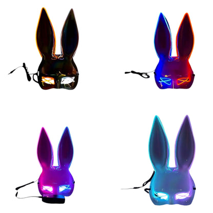 Kinky Pleasure® Bunny Masker met LED-verlichting - Verstelbaar en Opvallend