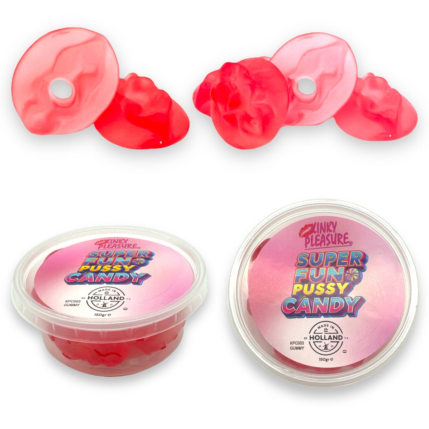 Super Fun Pussy Snoepjes - Gummy | Kinky Pleasure - 150 gram