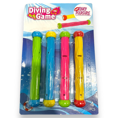 Diving Game Sticks - 4 Stuks | Kinky Pleasure - Zwemaccessoires voor Waterplezier