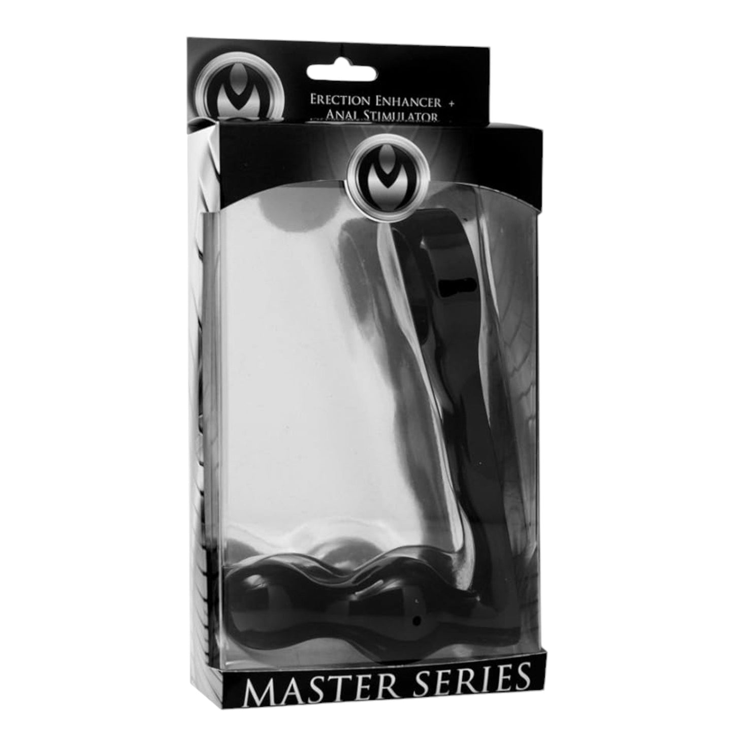 Master Series Black Mega Anal Plug - AD475