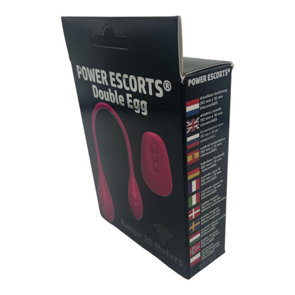 Power Escorts® Double Egg – Draadloze Dubbele Vibrerende Eieren