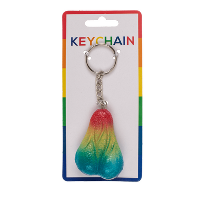 Funny Metal Keychain - Hang Bag (Balls) 2 Models.