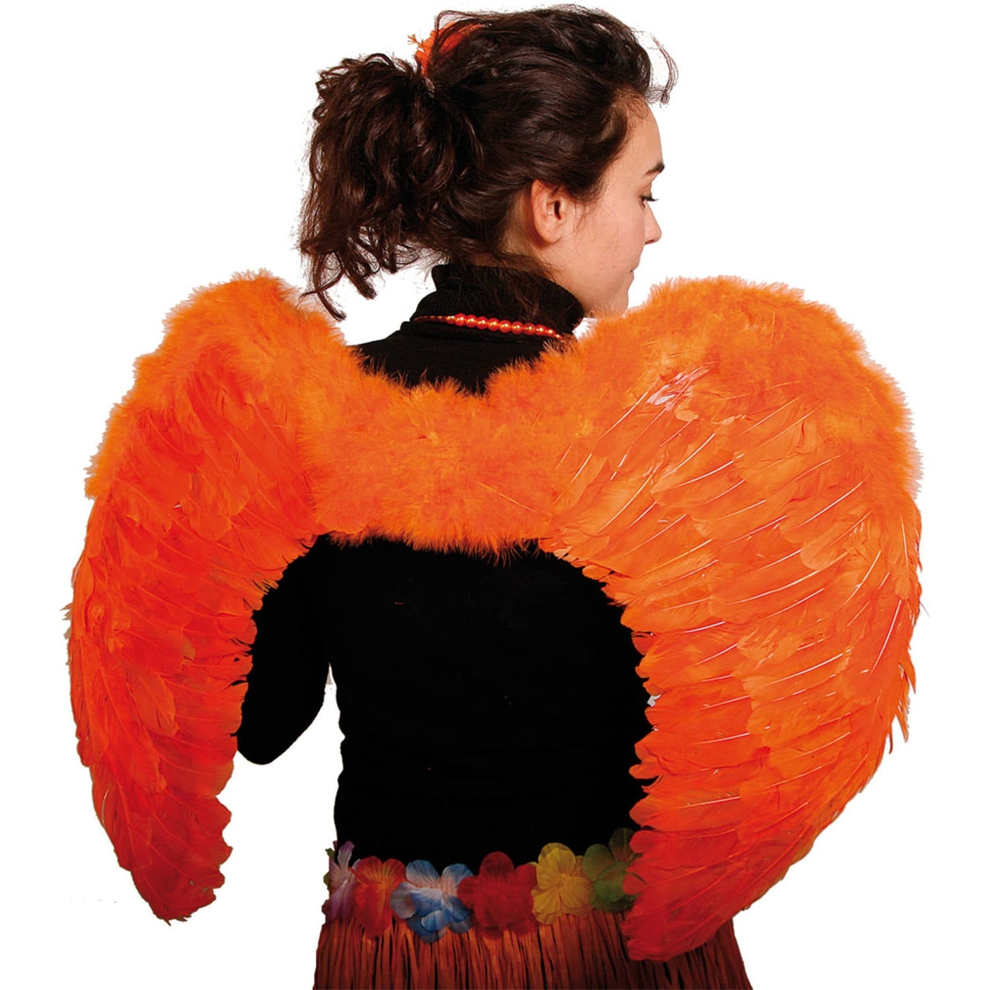 King's Day Angel Wings Orange - 80cm Festive Accessory for King's Day Celebrations and Festivals