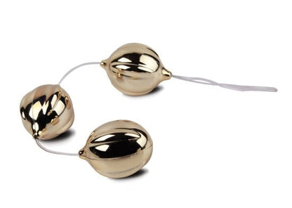 Power Escorts - BR17 - Gold Triple Balls - Heavy Big Size Benwa Balls