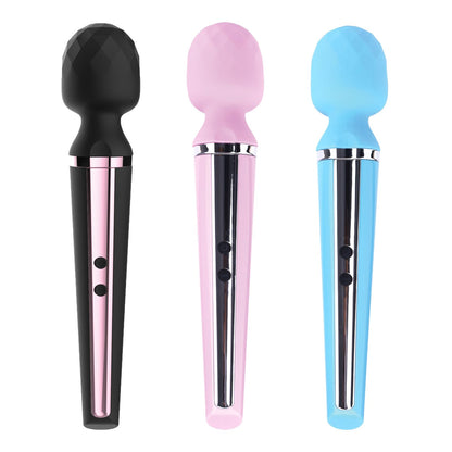 Bossoftoys Genius Big Size Wand Massager - Stimulator - USB - Pink - 10 Function - 22-00019