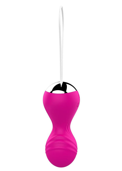 Bossoftoys Vibrating Kegel Balls - Remote Control - Rechargeable - Pink - 22-00027