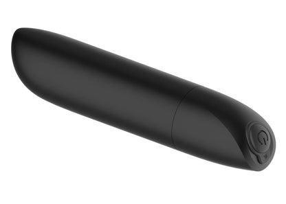 Bossoftoys - 22-00046 - Powerful Bullet Vibrator - USB rechargeable - 20 Functions - shiny Black