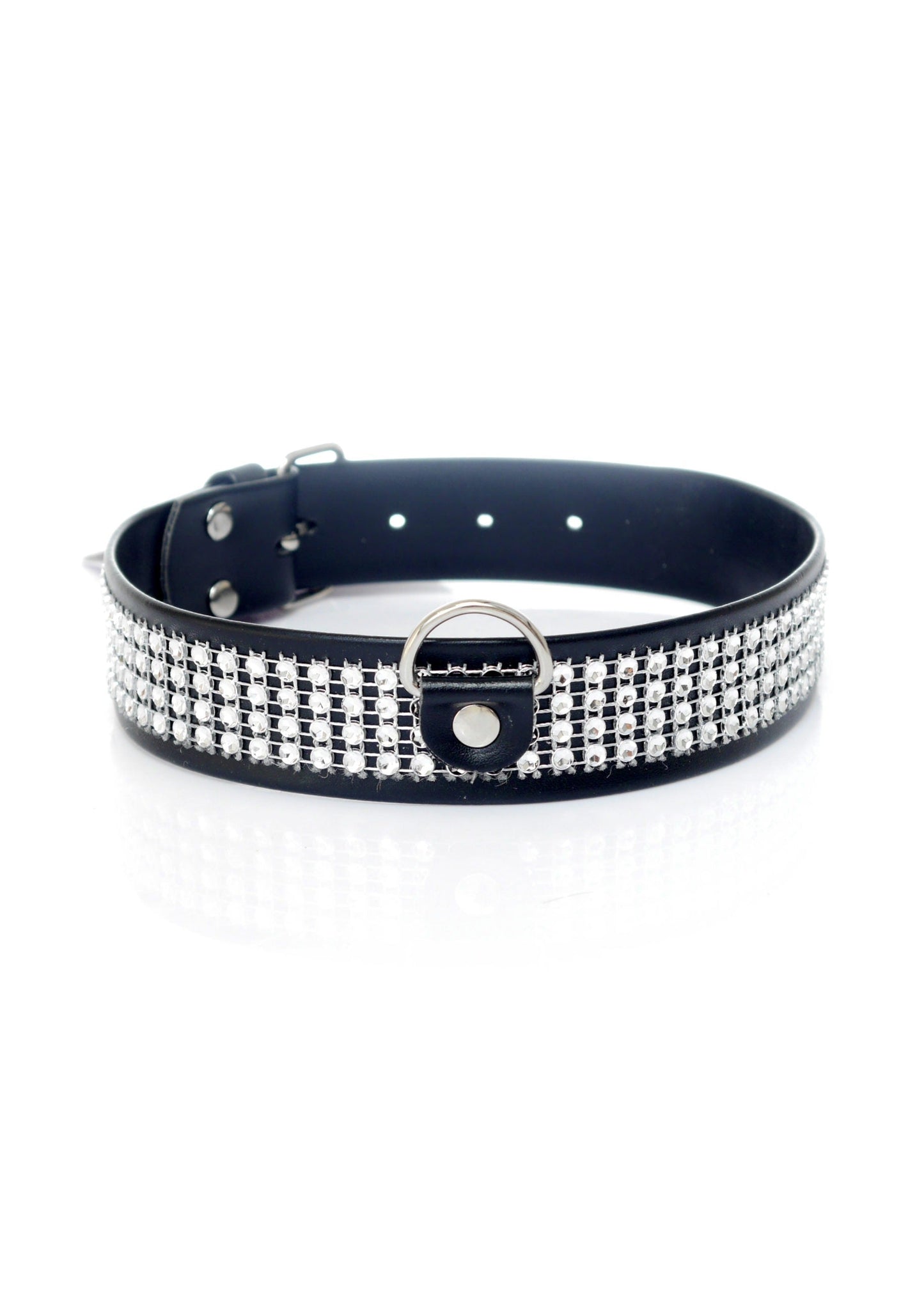 33-00101 silver collar big 3 cm