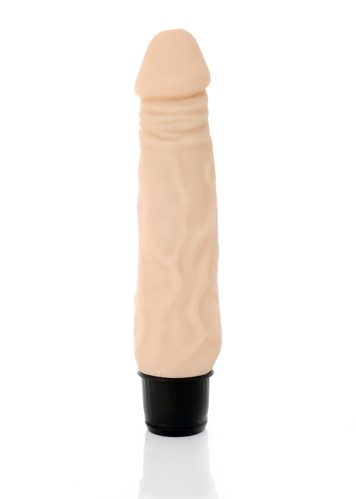 Bossoftoys Sunny Realistic vibrator - 12 function - Cyber leather - Extra ordinary Flexible Material - Flesh - 20,5 cm - 44-00007