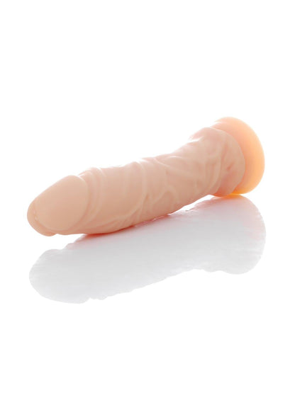 Realistic Dildo - Cyber ​​Leather - Extra Flexible - Skin Color - 19.5 cm