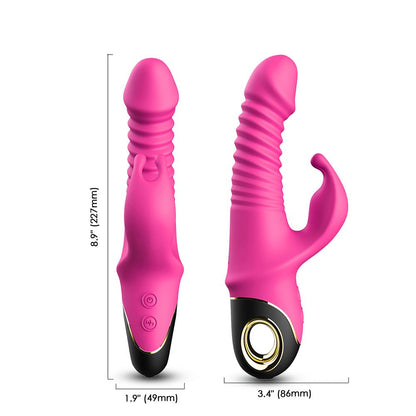 Bossoftoys - Zing pink - vibrator - 4 pulsation modes - G-spot - 52-00013 - USB rechargeable - 100% waterproof - 9 vibration modes