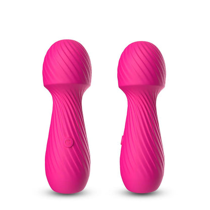 Bossoftoys - 52-00025-1 - Dazzle pink - Silicone Massager Pink USB - 9 Vibration mode - Mini wand