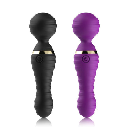 Bossoftoys - 52-00028 - Freedom black - Silicone Massager Black - USB - 9 Vibration mode - Mini wand