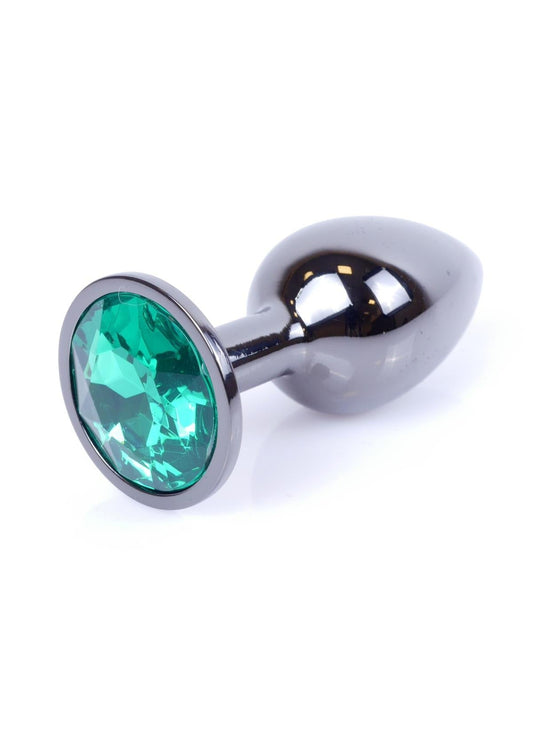 Bossoftoys - 64-00033 - Plug - Dark Silver - Anal - Green