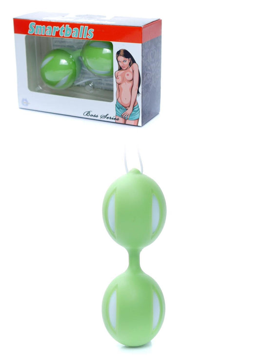 Bossoftoys - 67-00019 - Smart Duo Balls - Duo Kegal ball - Green - Color box