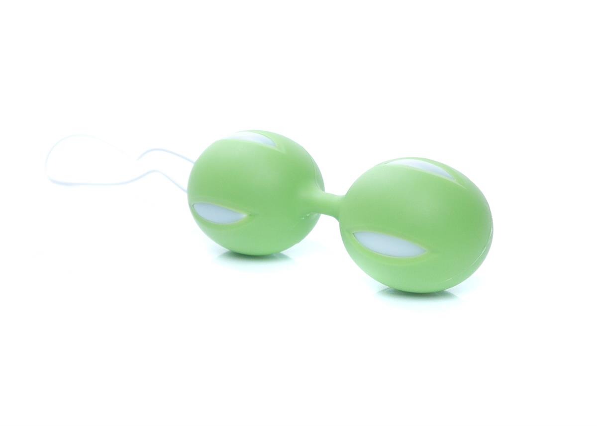 Bossoftoys - 67-00019 - Smart Duo Balls - Duo Kegal ball - Green - Color box