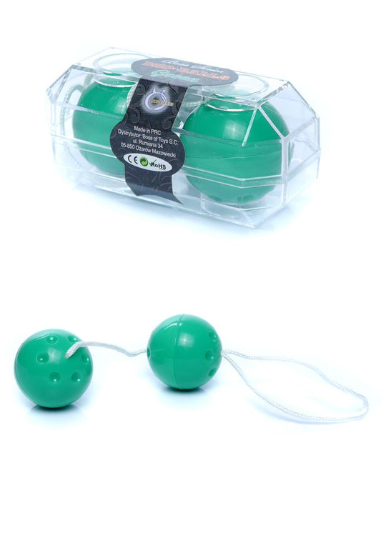 Bossoftoys - 67-00025 - Kulki - Duo-Balls green - Color box