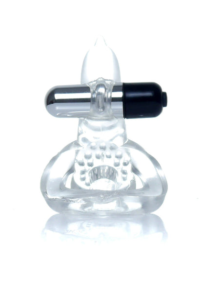 Bossoftoys - 67-00050 - Ring - Dolphin Vibro CockRing - Clear