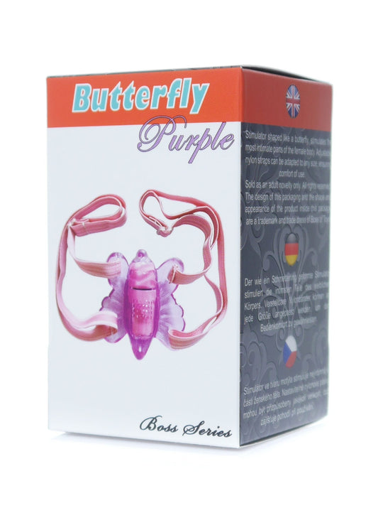 Bossoftoys - 67-00056 - Stimulator - Butterfly - Purple