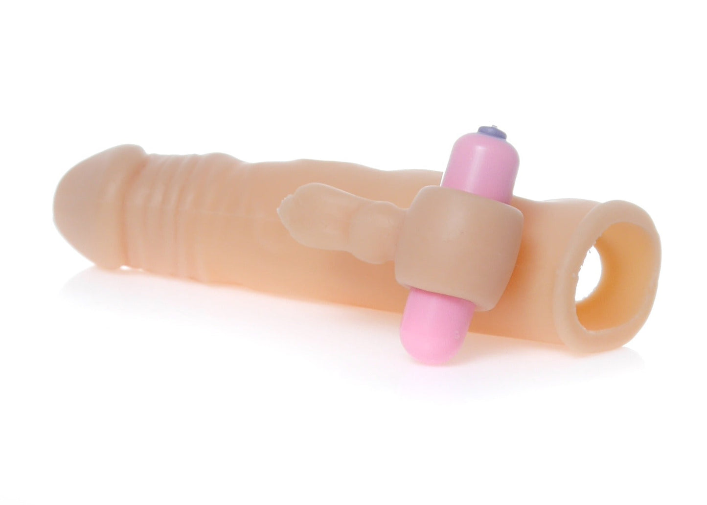 Bossoftoys - 67-00061 - Stimulator - Perfect Sleeve Vibrating - 18.5 CM - Flesh