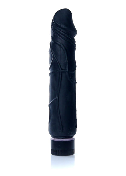 Bossoftoys - 67-00098 - Real Skin - Realistic vibrator - Black - 22 m - Dia 4 cm - Multispeed