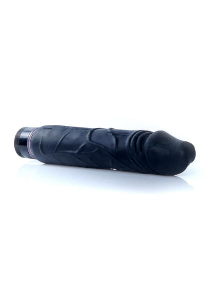 Bossoftoys - 67-00098 - Real Skin - Realistic vibrator - Black - 22 m - Dia 4 cm - Multispeed